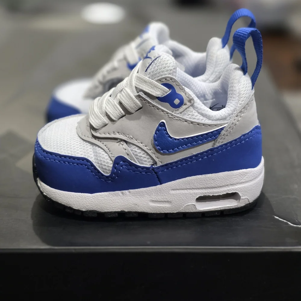 Nike Air Max 1 EasyOn Royal Blue TD NWT